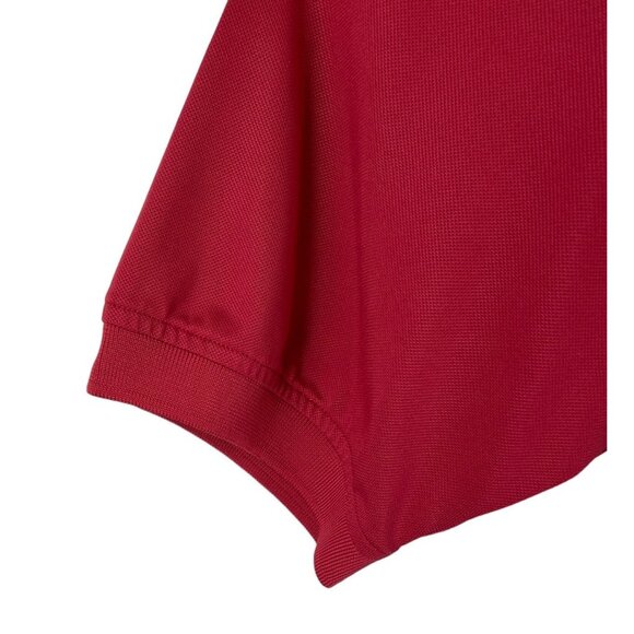 Pebble Beach Mens SIze XL Red Short Sleeve Dri Fit Polo Shirt - Picture 4 of 8